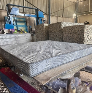 nệm áo 2 viền vãi gấm thun 0.8m*2.00m*200li 